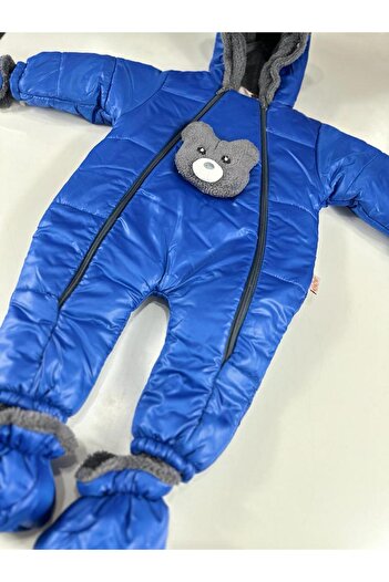 Cicix Baby Ayıcık Kulaklı Welsoft Kozmonot (Astronot Tulum)