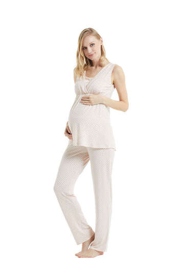 Blackspade Pregnant Maternity Modal Pajama Set