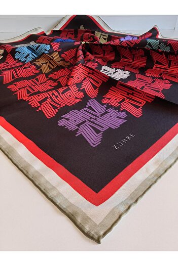 Zühre Scarf 0005-V2 - Polyester Twill