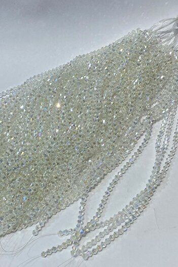 Hobigram تشكيلة من الخرز من نوع Az Janjanli Pramit Crystal Beads 5 مم – خرز، تصميم أنيق، إكسسوار نسائي – Bo
