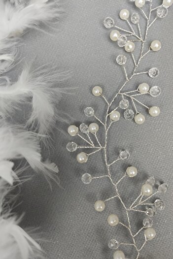 Hobigram Accesoriu pentru păr Accesoriu pentru păr împletit cu cristale – Alte accesorii pentru păr, design elegant, accesoriu pentru femei