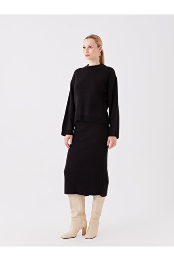 LC Waikiki Women's Straight Skirt - Elastic Waist
