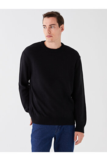 LC Waikiki Men's Knitwear Sweater - Long Sleeve, Crew Neck
