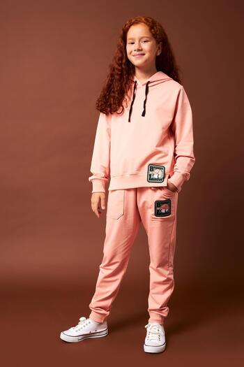 Perendi Baseball League Accessory Detailed Girl's Set Yavruağzı