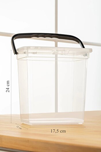 Meleni Home 4-Piece Flour and Legumes Container 6 Lt Storage Container