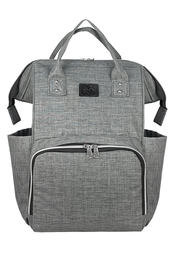 Stylo Gray Paris Women & Mother Baby Backpack