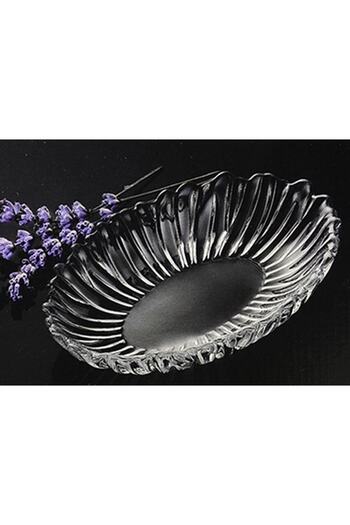 Paşabahçe Aurora Set of 3 Small Oval Plates 15x10cm