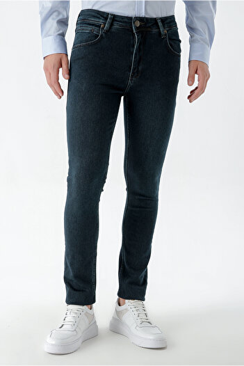 Morven Men's Khaki Denim Slim Fit Jean Jeans