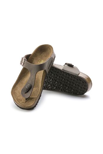 Birkenstock Σαγιονάρες Gizeh BS Καθημερινές Ορθοπεδικές Παντόφλες Εσωτερικό Δερμάτινο