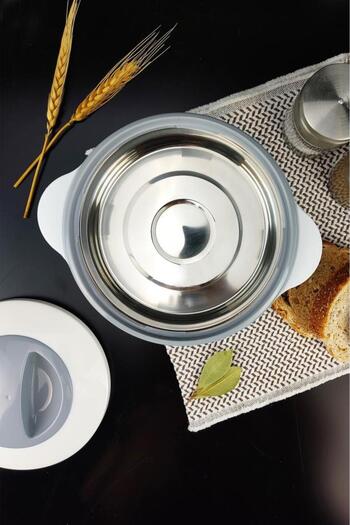 Digithome Food Thermos with Stainless Steel Chamber 1000 ml White - Ckr3149 C320.025