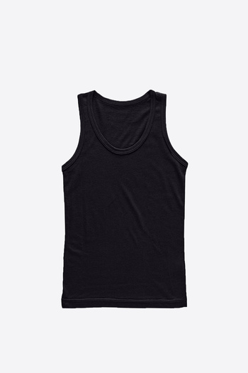 Malabadi Boy's Black 3 Pack Thin Summer Undershirt 90210 (8 - 10 - 12 - 14 - 16 YEARS)