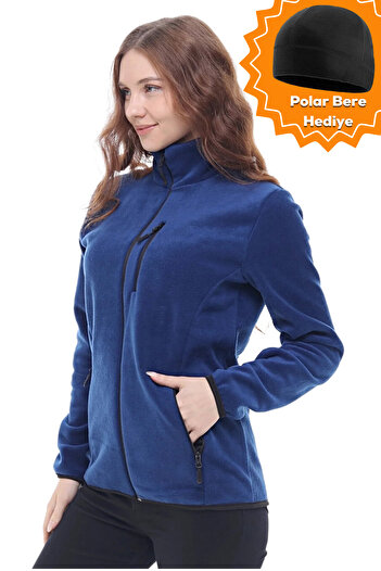 GHASSY CO. Жіноча синя флісова куртка Softshell 869866011