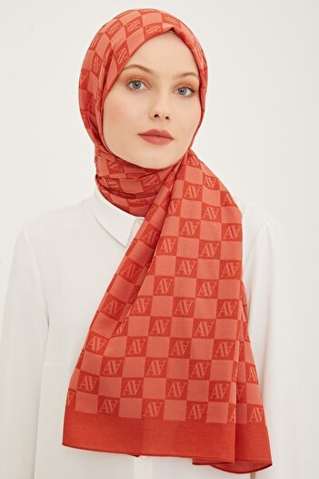 Armine Trend Ultra Light A з логотипом Шаль відкритий червоний