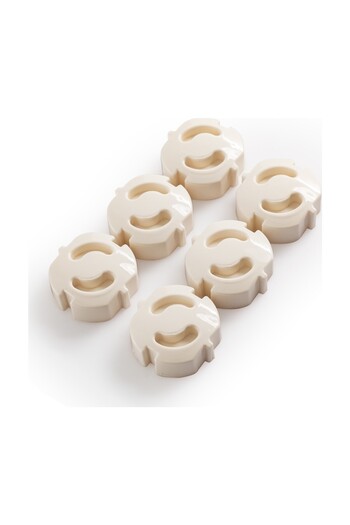 Baby Lock 6 Pcs Socket Covers, Socket Protector Safety Lock Child Safety
