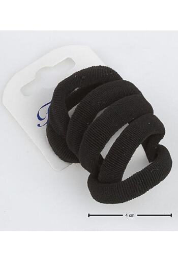 Asa Bebek Çocuk Black Towel Rubber Buckle-18 Pieces