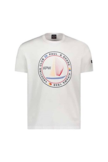 PAUL&SHARK ΑΝΔΡΙΚΟ ΠΛΕΚΤΟ T-SHIRT C.W. ΒΑΜΒΑΚΙ