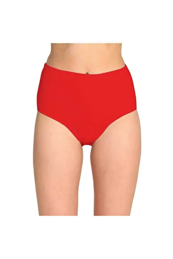 Tutku Women's Ribana Bato Panties High Waist Thick Rubber Extra Comfortable and Soft with Passion Quality