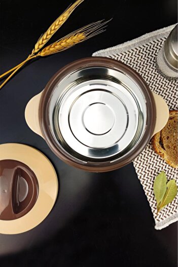 Digithome Food Thermos with Stainless Steel Chamber 500 ml Brown - Ckr3148 C320.025