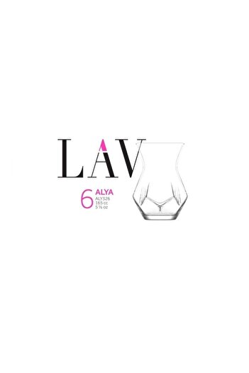 LAV Alya 6'lı Çay Bardağı