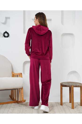 CİXAPLE Velvet Hooded Spanish Leg Set
