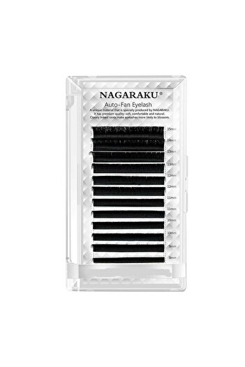 Loreen Nagaraku Ipek Kirpik Auto-fan Çek Bırak Kolay Volüm 0.07 C 12mm