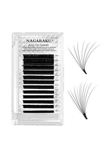 Loreen Nagaraku Ipek Kirpik Auto-fan Çek Bırak Kolay Volüm 0.07 C 12mm