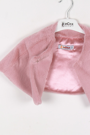 incity Girl's Plush Bolero