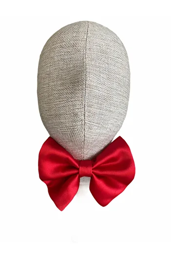 zühre balaban Red Satin Children's Bow Tie