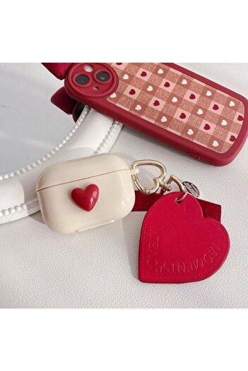sorte atelier Pro Headphone Case Heart Patterned Protection Case