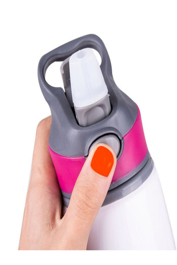 LADİJİTAL BASKI ÇÖZÜMLERİ Colorful Printed Water Bottle with Straw