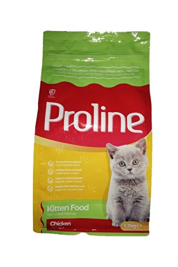 Pro Line Proline Yavru Kedi Maması Tavuklu 1200 Gr x 3 PAKET