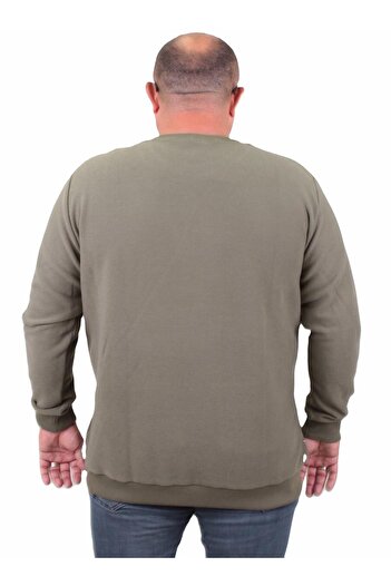 MocGrande Μεγάλο Μέγεθος Thessaloniki Classic Sweat 23200 KHAKI
