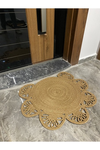 MaVaux Seoul Series Jute, Patterned Doorstep, Doormat, Bathroom Mat, Balcony Mat / Gift, Houseware