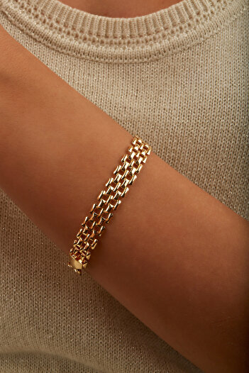 Joy of Jade Simone Chain Bracelet, Gold