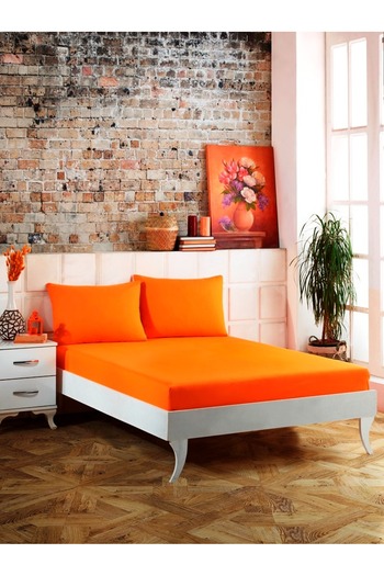 Softplus 100% Cotton Single Fitted Pillow Case and Sheet Set