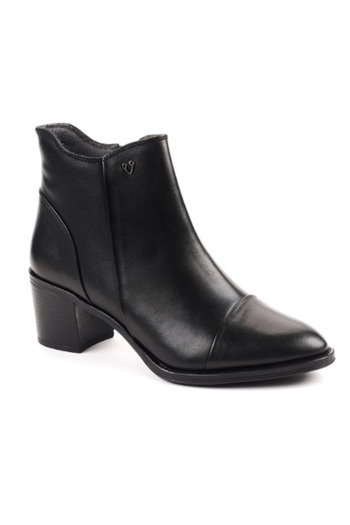 Forelli ZERO 21856 Forelli Genuine Leather FErmuar Closure Heeled Boots