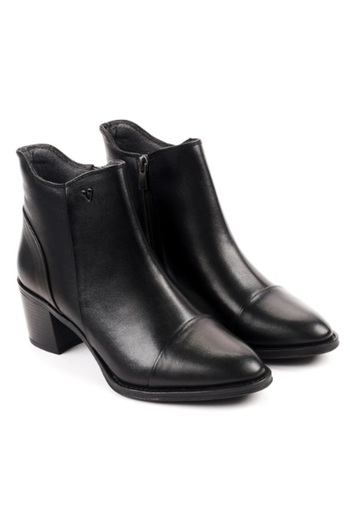 Forelli ZERO 21856 Forelli Genuine Leather FErmuar Closure Heeled Boots