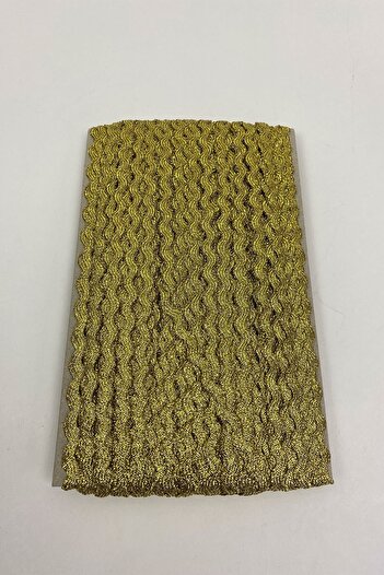 Hobigram Decorative Strip Gold Zigzag Water Stone Grout 10 Mt – Decorative Strip, Stylish Design, Women's Accessory – De