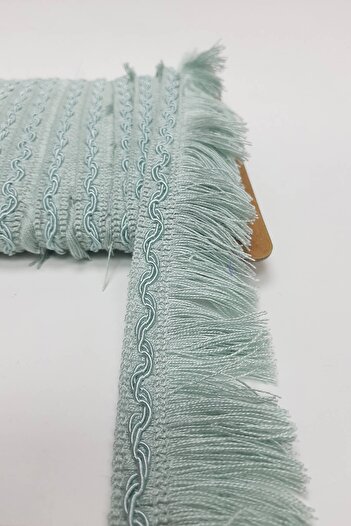 Hobigram Decorative Ribbon Mint Green Rope Tassel Fringe Ribbon 5 cm – Decorative Ribbon, Stylish Design – Decorative Ribbon