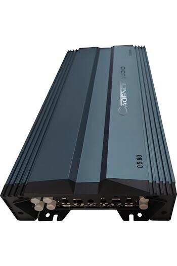 Cadence Q5.80 5000W 5X80RMS 5 Kanal Oto Amfi + Bas Kontrol