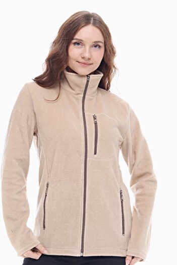 GHASSY CO. Kadın  Koyu Bej Softshell-Polar - 869866011