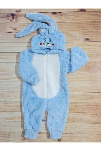 nurcix baby Plush Rabbit Jumpsuit