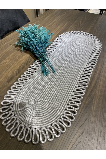 MaVaux Galaxy Natural Jute, Patterned, Wicker, Placemat, Table, Coffee Table Runner. 30x80