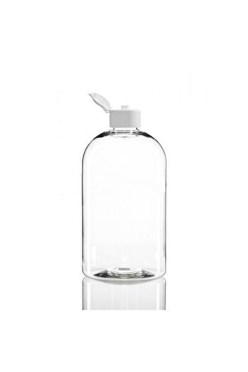 mbkambalaj 500ml Pet Bell Bottle and White Fliptop Cap (100 Pcs)