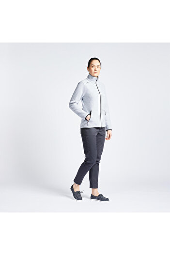 Decathlon Women's Sailing Fleece Moist and Cool Weather High Collar Does Not Cause Itching Throw Out Sweat Quick Dry
