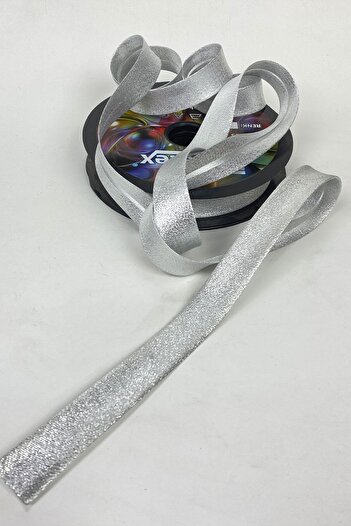 Hobigram Decorative Stripe Silver Satin Piping 2cm 1Mt – Special Design, Accessory, Quality Production, Eye-Catching Style