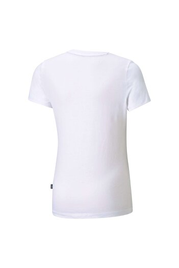 Puma Mädchen T-Shirt - ESS Logo Tee, Rundhals, Kurzarm, uni