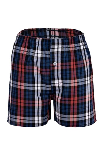 YOURBASICS Kinder Web-Boxer, 7er Pack - American Boxer-Shorts, gemustert, Spar-Pack
