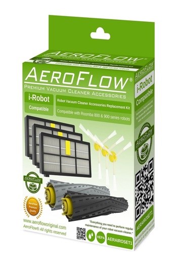 AeroFlow Σετ ανανέωσης σειράς Roomba 870 - Συμβατό με i-Robot