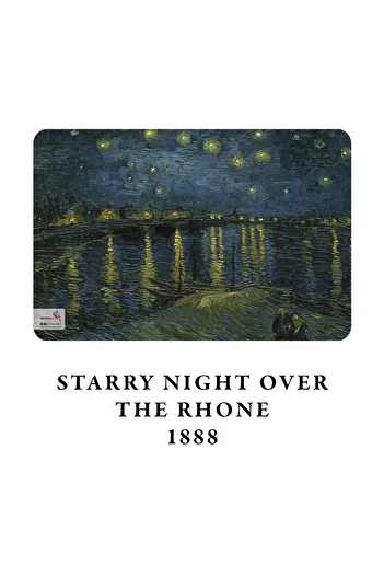 retronote Set de caiete Van Gogh din 4 piese 1 - Seria Noapte - Necăptușit - 48 pagini - 10,5x14cm